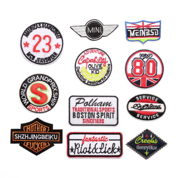 oly-cdb21b88e10271a6d636ec44d693bca4 Wholesale Tide Cool Cow Jeans Hat Clothes Decorative Sticker Cloth Decal Black Back Embroidery Standard Repair Patch Handmade Patchwork Accessories