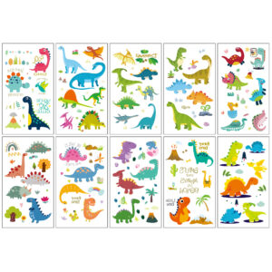Dinosaur B series 10 sheets/set / 68*120MM