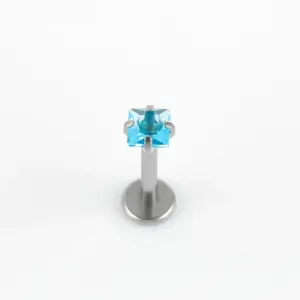 Steel Lake Blue Zirconium / 1.2*8*3 * 3mm