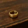 Wholesale Unisex Geometric Rings In 316 Stainless Steel With 18K Real Gold Plated PVD Coated Hypoallergenic Finish