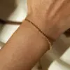 oly-cdea6dff2a49f0f3c952ccff454f95df Wholesale 18K Gold Plated 316 Stainless Steel Vacuum Electroplating (In Furnace) Chain Gold Steel Color Unisex Bracelet/Necklace 0.03µm