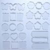 Wholesale Transparent Rocking Acrylic Piece DIY TikTok TK Jewelry Accessories Handmade Patch Material Flow Hemp Mold