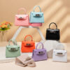 Wholesale Jelly bag mini handbag, small lipstick bag, children's bag, coin purse, Kelly bag