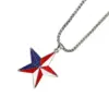 Wholesale American Flag Pendant With Pentagram Design, Perfect For Independence Day Celebrations