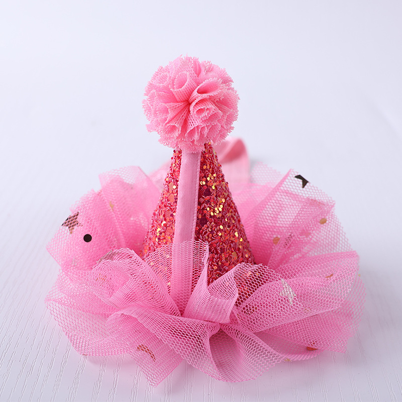 Wholesale Korean Style Cute Baby Crown Small Hat Hair Band Baby Newborn Simple Hundred Years Old Banquet Headwear