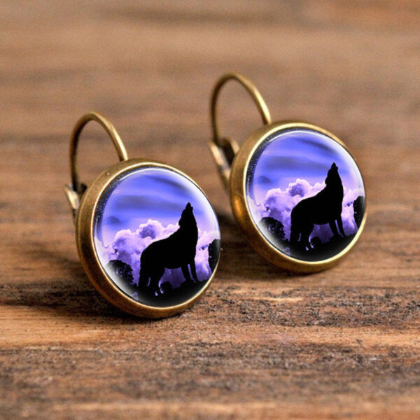 Wholesale French Ear Hooks Time Gem Animal Pattern Ear Jewelry Manufacturer Wholesale 0164