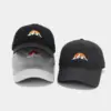 Wholesale Outdoor Mountain Peak Large Embroidery Sun Baseball Cap Quick-Dry Breathable Duckbill Cap Casual Sports Unisex Hat