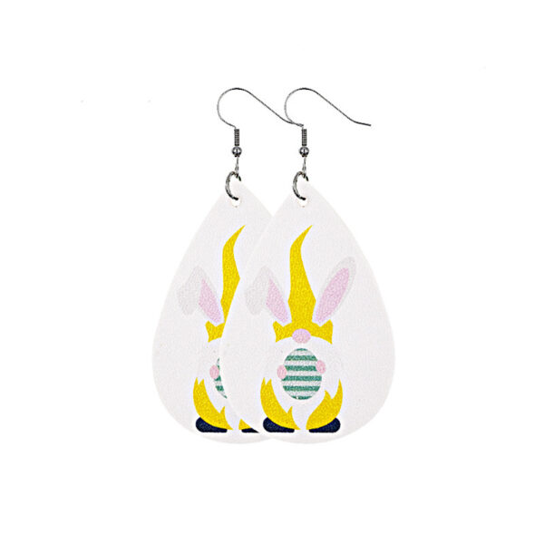 oly-ce886e7b3533b61d40f584dcbc698d92 Wholesale leather earrings St. parcret dwarf hooded leather earrings leather earrings
