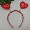 Wholesale Red Love Headband Hair Accessories Three-Dimensional Love Headband Headwear Valentine's Day Hair Accessories