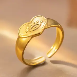 K217 Gold Ring Adjustable
