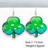 oly-ceb08dfd176ec7eb795810ade12591e2 Wholesale St. Parcret festival earrings dwarf lucky grass rainbow beard Irish wooden earrings Cross