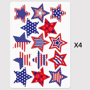 4 Sheets/pack, J-0351