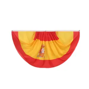Spanish Fan-shaped Flag 60x120cm