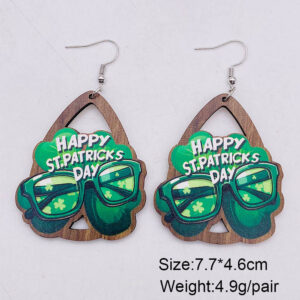 JE1207A / Wooden earrings
