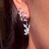 Wholesale ins Stainless Steel Rabbit Punk Style Earrings Necklace Street Cool Rabbit Earrings