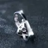 Wholesale Double Heart Shaped Ring Elegant Simple Luxury Geometric Pattern Copper Material Jewelry Ring For Women