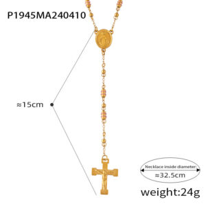 P1945-gold necklace