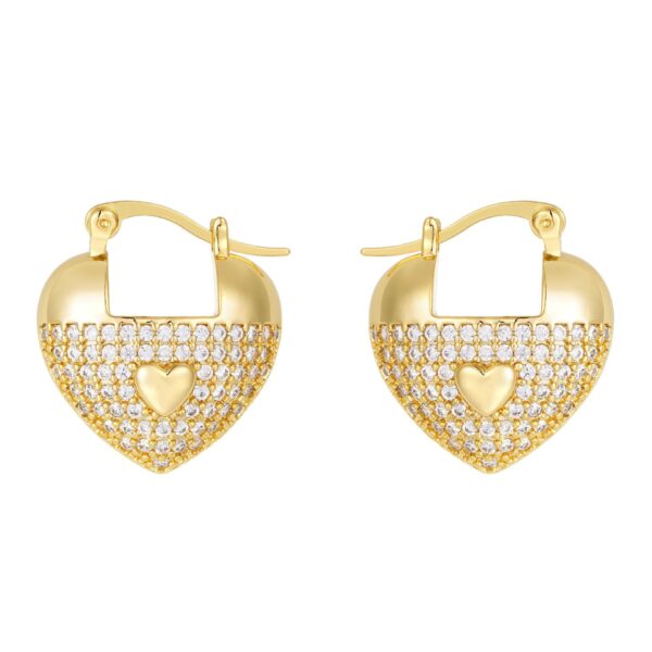 Wholesale [Love Earrings 33 Style] ’S Earrings, Fashionable and Simple Earrings, Versatile