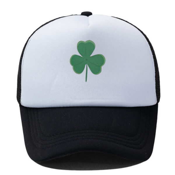 oly-cfef4ae8f82cc8c1a7a0d546bc30baa5 Wholesale Festival Lucky Grass Baseball Net Cap Summer Men and Women Couple Sun Shade Net Cap