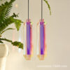 oly-cff45974cd3641f02739ad22d733c548 Wholesale Sun Catcher Crystal Rainbow Prism Pendant Window Bedroom Magic Color Hanging Wall Decoration Wind Bell DIY Accessories