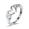Wholesale Gold-Plated Copper Rings Couple Open Rings Simple Round And Ring Shape European Hand Jewelry For Men And Women