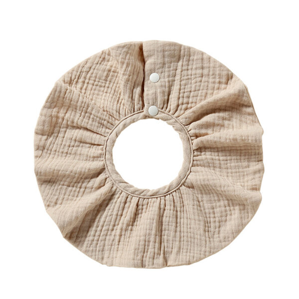 Wholesale Baby saliva towel baby 360 degree bib cotton 4 layer gauze absorbent saliva pocket children's saliva bib