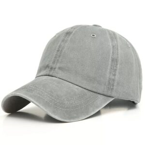 Light gray coated washed cotton