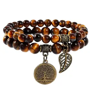 Yellow Tiger Eyes Bracelet
