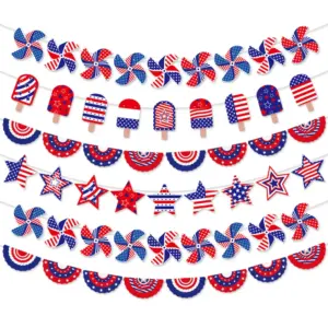 Wholesale Independence Day Paper Banner For Party Decorations, Perfect For Event & Party Supplies