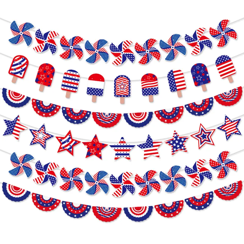 Wholesale Independence Day Paper Banner For Party Decorations, Perfect For Event & Party Supplies
