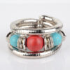 oly-d08bdeb5ff55d41fb24950dfce1b6a09 Wholesale sales three-circle bracelet style exaggerated personality spacer retro beaded Bohemian multi-layer bracelet