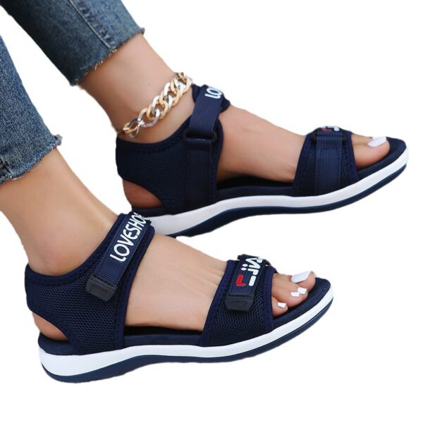 oly-d0c4ab2b33b7f7a4a1c1c07fd1663272 Wholesale Plus Size Women's Shoes 41-43 Casual Sandals Women's Beach Shoes Spot Fashion Velcro
