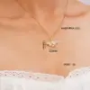 Wholesale Women's Necklace Vintage French Style Copper Embedded Zirconia Bees Pendant Oil Enameled Personalized Luxury Stainless Steel Chain