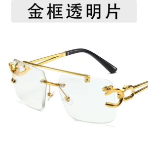 gold frame transparent sheet
