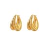 oly-d17c7d1746d7b6ee89e4fe144c8ab24e Wholesale Internet Celebrity Cool Style Spiral Twill Ear Ring Minimalist Fashionable Earrings Earrings Ear Buckle Trendy