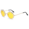 oly-d18d810f1af8b3130015150f52847803 Wholesale Sunglasses Fashion Rhinestone Bride Letter Pearl Peach Women's Bachelor Party Sunglasses