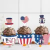 Wholesale Independence Day Party Cake Decorating Supplies In Paper For Festive Celebration