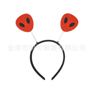 Alien headband red / All yards