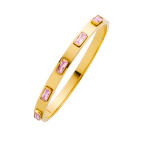 B130 Gold + pink diamond