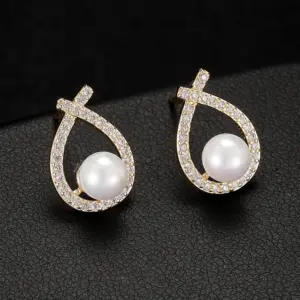 14K Gold H-3519 Pearl