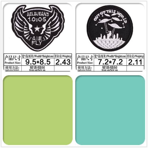 oly-d268743a01de3f617db196dee95163c8 Wholesale fashionable and affordable computer embroidery badge cloth stickers wholesale variety of single choice