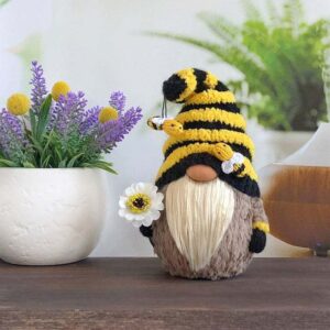 oly-d2a7fb8915ddc01e482db31e5871f496 Wholesale Bee Festival Rudolph Faceless Figurine Decoration for Summer, GNOME Easter Decoration, Mother's Day Gift