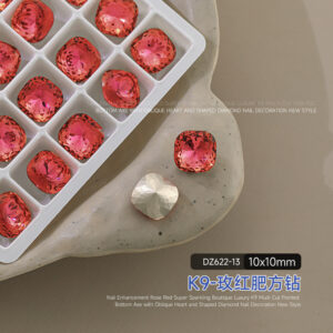 K9-rose red 10mm (dz622-13)