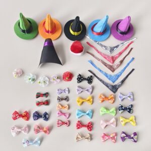 Wholesale No. 8 duck fabric accessories DIY material Wings bow magic hat saliva towel toy decorations