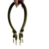 oly-d2dd5b7891b85d5785077088db8c6f91 Wholesale Autumn and Winter Vintage Olive Gemstone Green Tassel Headband Style Hair Accessories Headband Female Fake Earrings Antique Style Headwear Hair Clip
