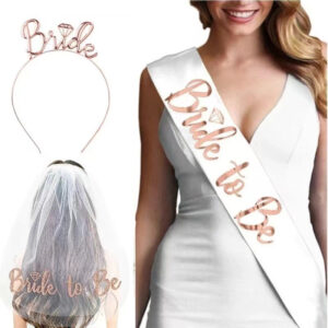 White short hot stamping three-piece set / One size fits all