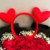 oly-d2fb02b9c7b8e2c7c23fc853bfe213fa Wholesale Valentine's Day Headwear Cute Red Love Hair Band Tanabata Bridesmaid Wedding Funny Hair Card Girl Headband Hair Accessories Women