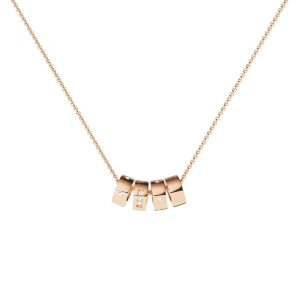 Wholesale Electroplated alloy Morse code adjustable silver necklace, choker, and pendant