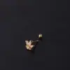 oly-d31298affe77f1afd464bf560ba0b9cc Wholesale Copper Artificial Gemstones Ear Cartilage Rings & Studs Geometric Waterproof Non Tarnish Surgical Steel