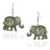 Wholesale retro style shell owl elephant color shell earrings retro special earrings wholesale in stock